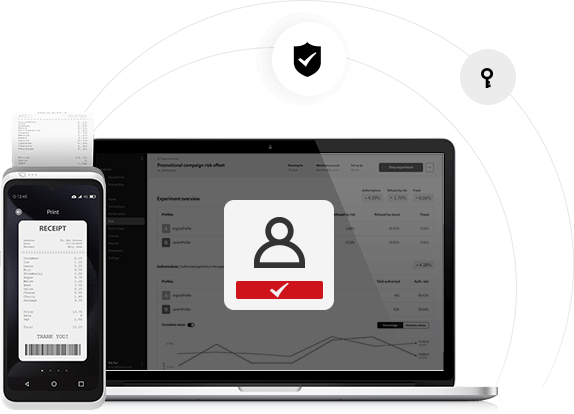 Gestión segura de usuarios y accesos, control centralizado de roles y notificaciones