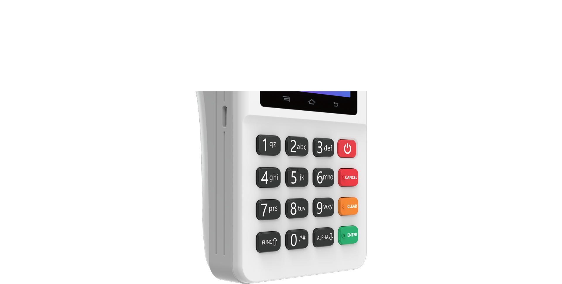 Teclado táctil para una entrada eficiente
