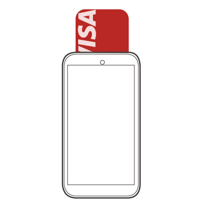 Pagamento com chip EMV e PIN