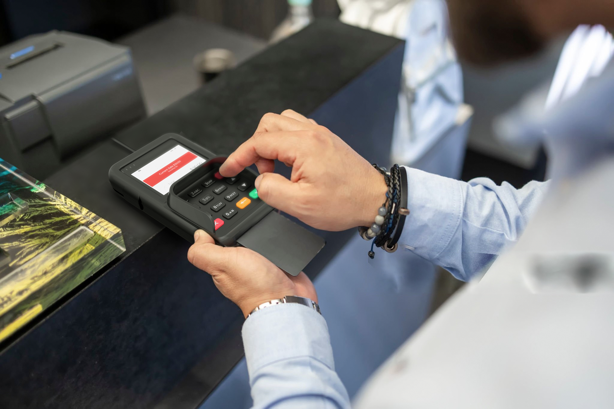 Recepción y servicios del hotel